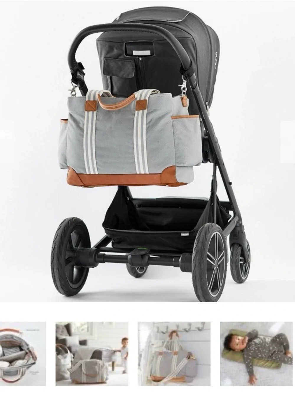 Pottery Barn Classic Color Canvas Diaper Bag
